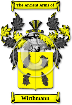 Wirthmann Family Crest Download (jpg) Legacy Series - 150 DPI