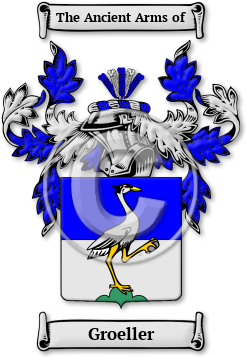Groeller Family Crest Download (jpg) Legacy Series - 150 DPI