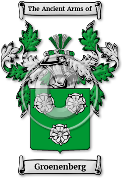 Groenenberg Family Crest Download (jpg) Legacy Series - 150 DPI