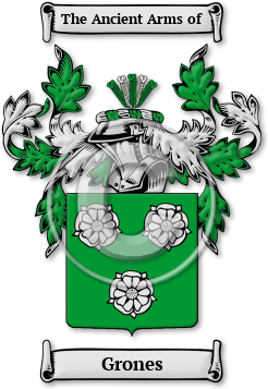 Grones Family Crest Download (jpg) Legacy Series - 150 DPI