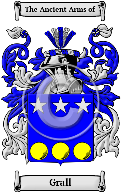 Grall Family Crest Download (JPG) Heritage Series - 600 DPI