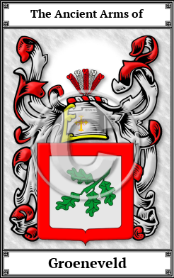 Groeneveld Family Crest Download (JPG)  Book Plated - 150 DPI