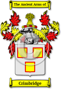 Crimbridge Family Crest Download (jpg) Legacy Series - 150 DPI