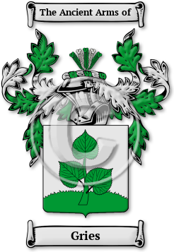Gries Family Crest Download (jpg) Legacy Series - 150 DPI