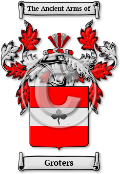 Groters Family Crest Download (jpg) Legacy Series - 150 DPI