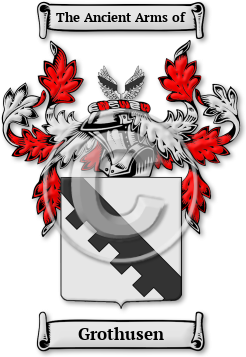 Grothusen Family Crest Download (jpg) Legacy Series - 150 DPI