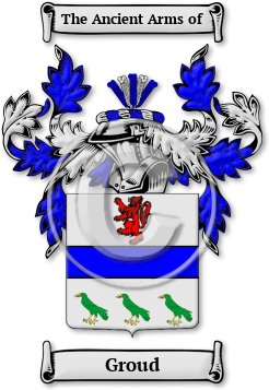 Groud Family Crest Download (jpg) Legacy Series - 150 DPI