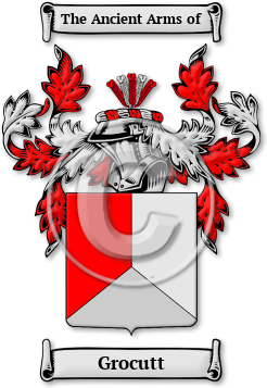 Grocutt Family Crest Download (JPG) Legacy Series - 600 DPI