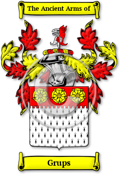 Grups Family Crest Download (jpg) Legacy Series - 150 DPI