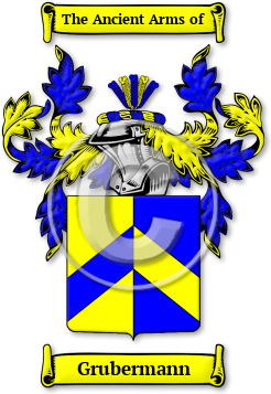 Grubermann Family Crest Download (jpg) Legacy Series - 150 DPI