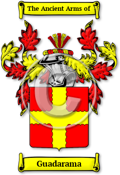 Guadarama Family Crest Download (jpg) Legacy Series - 150 DPI