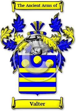 Valter Family Crest Download (jpg) Legacy Series - 150 DPI