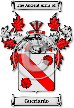 Gucciardo Family Crest Download (jpg) Legacy Series - 150 DPI