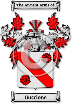 Guccione Family Crest Download (JPG) Legacy Series - 600 DPI