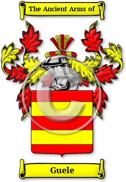 Guele Family Crest Download (jpg) Legacy Series - 150 DPI