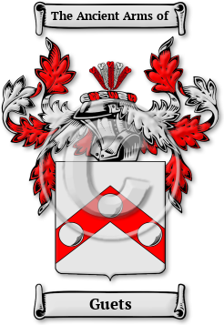 Guets Family Crest Download (jpg) Legacy Series - 150 DPI