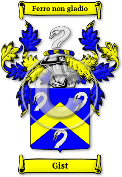 Gist Family Crest Download (JPG) Legacy Series - 300 DPI