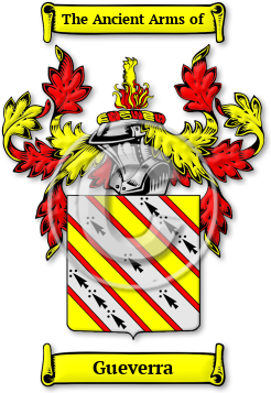 Gueverra Family Crest Download (jpg) Legacy Series - 150 DPI