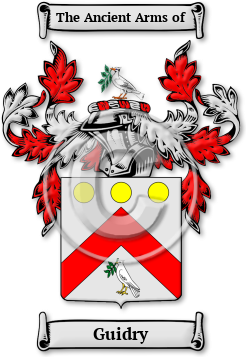 Guidry Family Crest Download (JPG) Legacy Series - 600 DPI