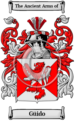 Güido Family Crest Download (JPG) Heritage Series - 300 DPI
