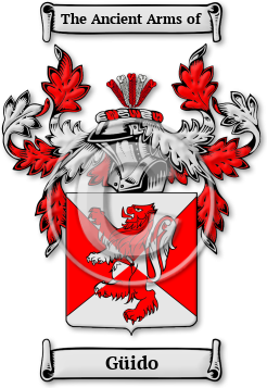Güido Family Crest Download (jpg) Legacy Series - 150 DPI