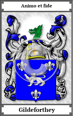 Gildeforthey Family Crest Download (JPG) Book Plated - 600 DPI