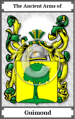 Guimond Family Crest Download (JPG) Book Plated - 600 DPI
