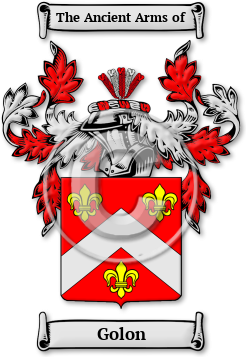 Golon Family Crest Download (JPG) Legacy Series - 600 DPI