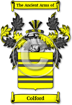 Colford Family Crest Download (jpg) Legacy Series - 150 DPI
