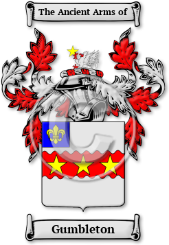 Gumbleton Family Crest Download (jpg) Legacy Series - 150 DPI
