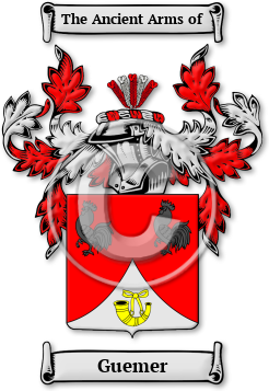 Guemer Family Crest Download (jpg) Legacy Series - 150 DPI