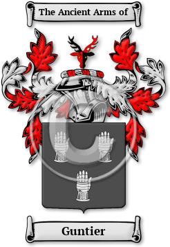 Guntier Family Crest Download (JPG) Legacy Series - 600 DPI