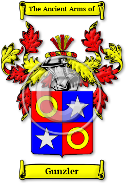 Gunzler Family Crest Download (jpg) Legacy Series - 150 DPI