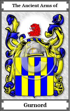 Gurnord Family Crest Download (JPG)  Book Plated - 150 DPI