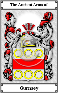 Gurnsey Family Crest Download (JPG)  Book Plated - 150 DPI