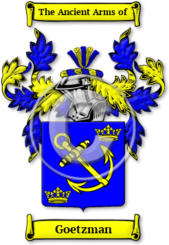 Goetzman Family Crest Download (jpg) Legacy Series - 150 DPI