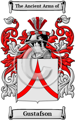 Gustafson Family Crest Download (JPG) Heritage Series - 600 DPI