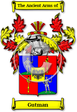 Gutman Family Crest Download (JPG) Legacy Series - 600 DPI