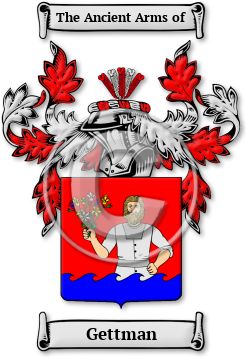 Gettman Family Crest Download (jpg) Legacy Series - 150 DPI