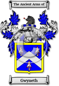 Gwyneth Family Crest Download (jpg) Legacy Series - 150 DPI