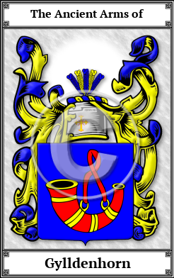 Gylldenhorn Family Crest Download (JPG) Book Plated - 600 DPI