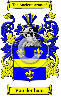 Von der haar Family Crest Download (JPG) Heritage Series - 300 DPI