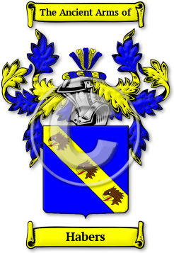 Habers Family Crest Download (jpg) Legacy Series - 150 DPI