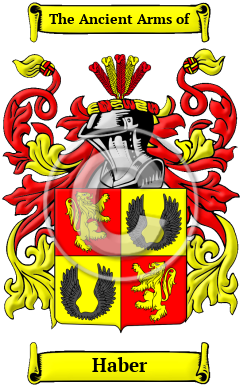 Haber Family Crest Download (JPG) Heritage Series - 600 DPI