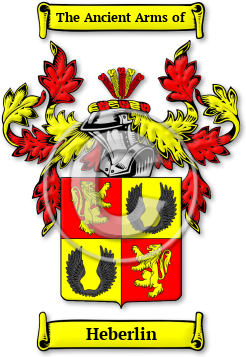 Heberlin Family Crest Download (JPG) Legacy Series - 600 DPI