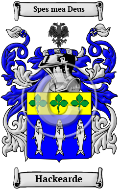 Hackearde Family Crest Download (JPG) Heritage Series - 600 DPI