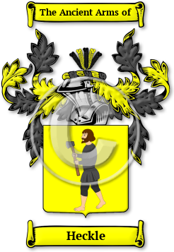 Heckle Family Crest Download (JPG) Legacy Series - 600 DPI