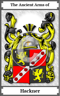 Hackner Family Crest Download (JPG)  Book Plated - 150 DPI
