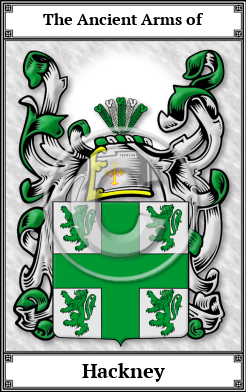 Hackney Family Crest Download (JPG)  Book Plated - 150 DPI