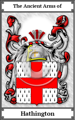 Hathington Family Crest Download (JPG)  Book Plated - 150 DPI